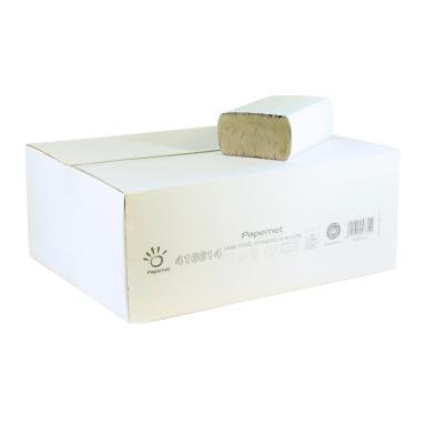 Papierhandtücher 1-lagig, 22 x 32 cm, Interfold, Recycling hell | 3640 Blatt/Karton