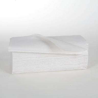 Papierhandtücher 2-lagig, 24 x 23 cm, Zick-Zack-Falz, naturweiß | 3750 Blatt/Karton, 40 g/m²