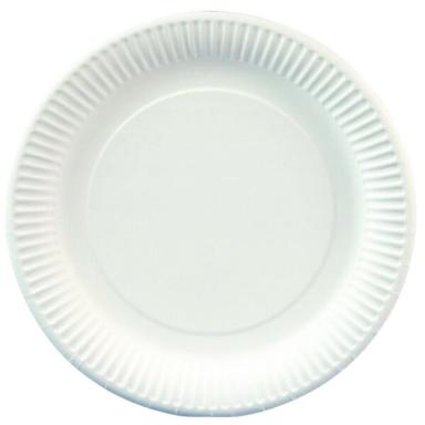 Pappteller rund, 23cm, aus 100% Frischfaserkarton, lebensmittelecht,