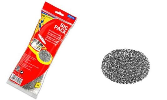 Peggy Perfect Edelstahl-Topfreinige r, 3er Pack (6422155)