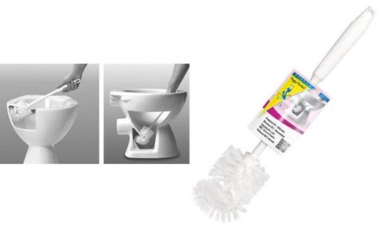 Peggy Perfect WC-Bürste 2000, Kunst stoff, Rundkopf, weiß (6422191)