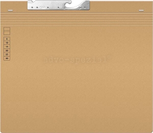 Pendelhefter ReNo-Serie 1 AHV, Linksheftung, Tasche,  chamois