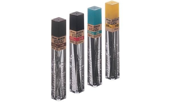 Image Pentel_Druckbleistift-Mine_HI-POLYM_ER_SUPER_img1_4404487.jpg Image