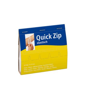 Pflaster-Nachfüllpackung 45 Strips | elastisch für Pflasterspender QuickZip, Pflastergröße: 72 x 25 mm