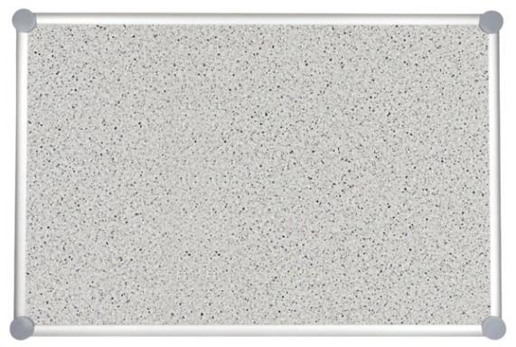 Pinnboard 2000 MAULpro100/150 gr Struktur Alurahmen graue Ecken