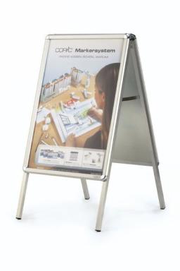 Plakatständer/Kundenstopper für A0 Abmessung: 886mm x 1234mm