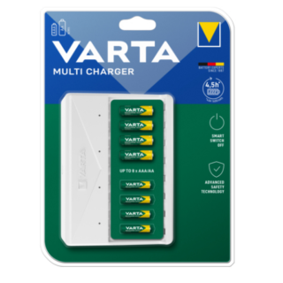 VARTA Ladegerät Multi Charger, weiß, unbestückt
