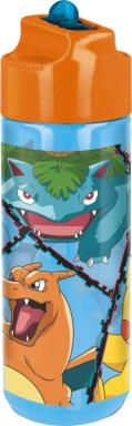 Pokémon Trinkflasche mit Strohhalm, Nr: 34248