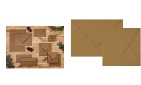 Pollen by Clairefontaine Briefumsch lag Kraft, 162 x 229 mm (8016726)