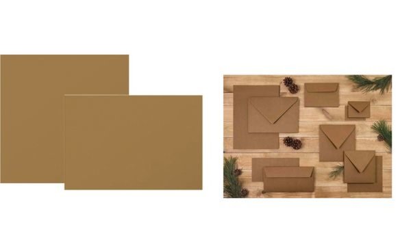 Pollen by Clairefontaine Karte C6, Kraft braun (8016735)