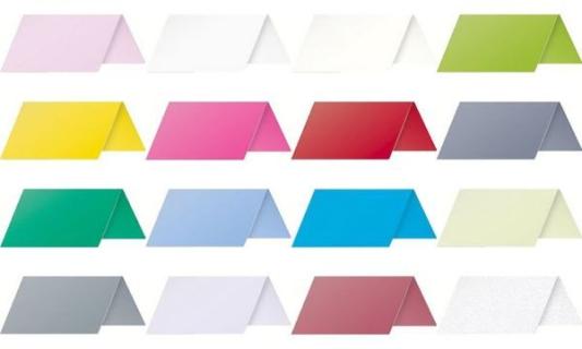 Pollen by Clairefontaine Tischkarte 85 x 80 mm, minze (8016390)