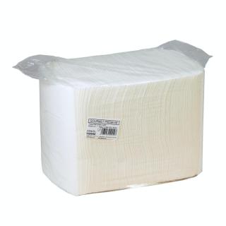 Prägeservietten 1-lagig 33 x 31 cm, weiß, 1/4 Falz | 500 Stück/Pack