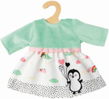 Pu-Kleid Pinguin Pünktchen, Gr. 35-45cm, Nr: 2124