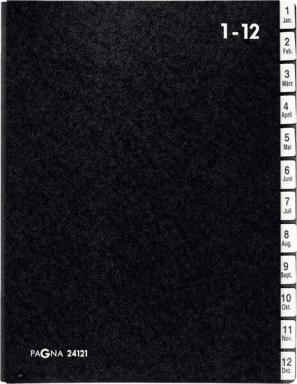 Image Pultordner_1-12Jan-Dez_sw_Einband_aus_Hartpappe_img2_4385358.jpg Image