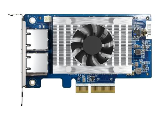 QNAP QXG-10G2T-X710 - Netzwerkadapter - PCIe 3.0 x4 Low-Profile - 10Gb Ethernet QNAP QXG-10G2T-X710 - Netzwerkadapter - PCIe 3.0 x4 Low-Profile - 10Gb Ethernet