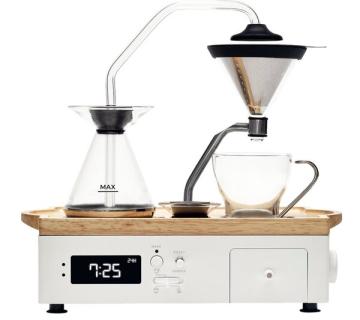 Design Kaffeemaschine Tee Timer, weiß, 28 x 18 cm x 29 cm
