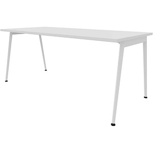 Quadrifoglio X3 Schreibtisch weiß rechteckig 180,0 x 80,0 cm