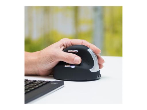 R-GO TOOLS R-Go HE Mouse Vertikale Maus Links Drahtlos