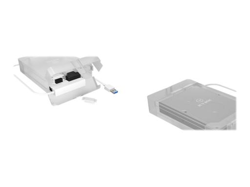 RAIDSONIC ICY BOX IB-AC705-6G 3,5  USB 3.0 Kombi Gehäuse