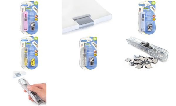 RAPESCO Dokumentenclip-Spender Supa clip 40, transparent (65800155)