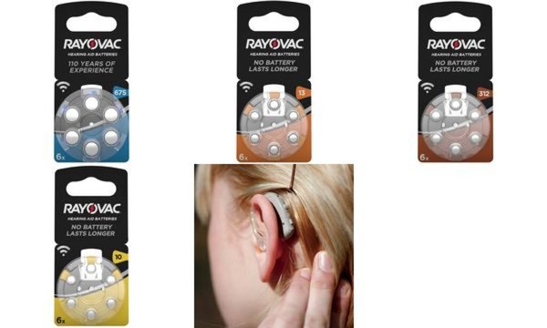 Hörgeräte-Knopfzellen