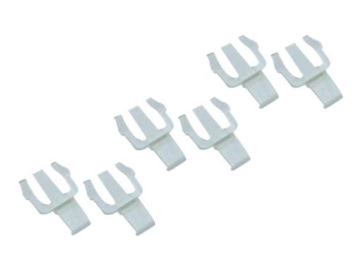 REALWEAR 3x Schutzhelmklammern für MSA V-Gard Front Brim (171020)