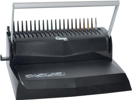 Plastikbindemaschine PB 2 stanzt bis zu 12 Blatt