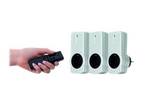 REV RITTER REV - Schaltersteckdose - drahtlos - 433,92 MHz - Silber (0085010703)