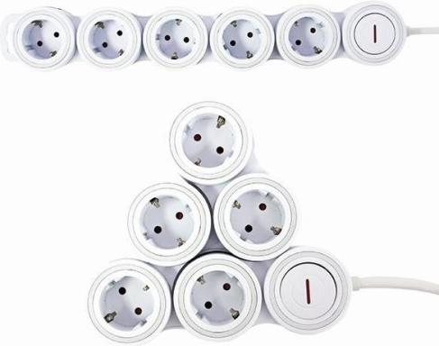 REV RITTER Steckdosenleiste Supraflex weiss