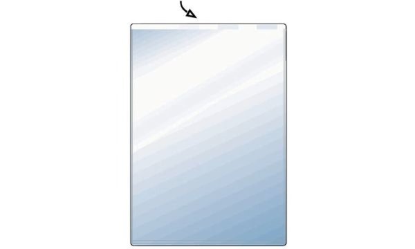 REXEL Ausweishülle A4 (20) - Transparent - Polyvinylchlorid - Porträt - A4 - Ma