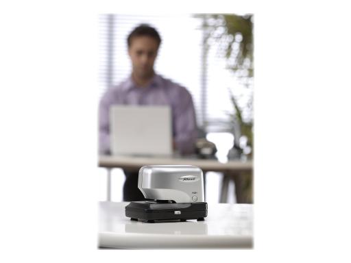 REXEL Elektro-Heftgerät Stella 30, silber-schwarz - für den Markt: D - L - A - 