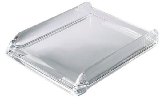 REXEL Nimbus Ablagekorb - Transparent - Acryl - Brief - Taiwan - 270 x 320 x 60