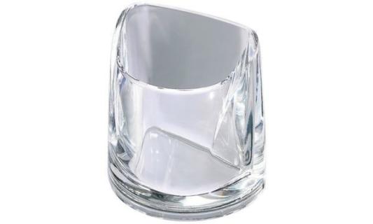 REXEL Stifteköcher Nimbus, aus Acryl, tranzluzent Maße: (B)68 x (H)108 mm, rund