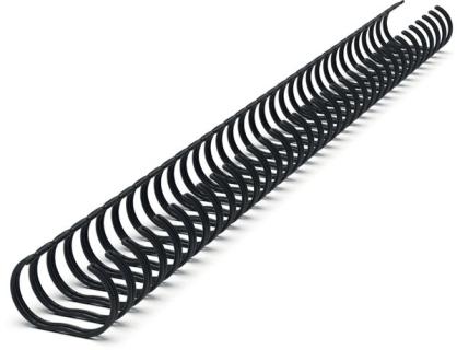 Binderücken Renz Ring Wire 3:1 16,0 mm für 135 Blatt schwarz