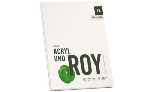 RÖMERTURM Künstlerblock ACRYL UND ROY, 240 x 320 mm (5270079)