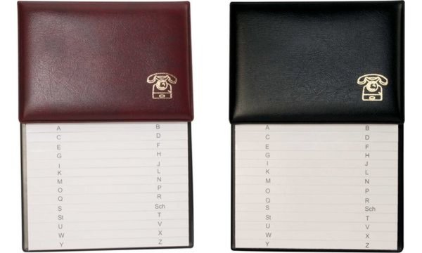 RNK Verlag Telefonregister, weinrot , (B)160 x(H)230 mm (6530294)