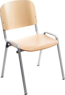 4 rocada Besucherstühle 974VE buche Holz