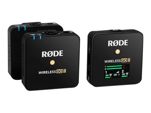 RODE Microphones Wireless GO II Ansteck Sprach-Mikrofon Übertragungsart:USB ink
