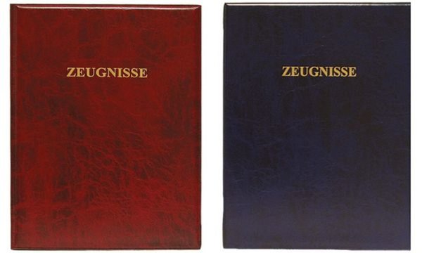 ROTH Zeugnisringbuch, Kunststoff, D IN A4, dunkelrot (57500370)