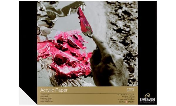 ROYAL TALENS REMBRANDT Künstlerbloc k Acryl, 300 x 400 mm (8006409)