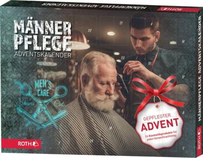 ROTH Männerpflege-Adventskalender, bestückt