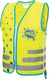 ROTH Kinder-Warnweste ReflActions "Roar", gelb