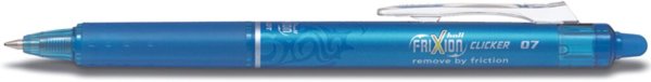 Radierbarer Tintenroller Frixion Clicker hellblau