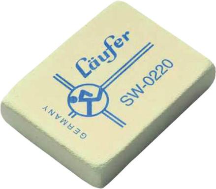 Radierer Sw 48x36x10mm 