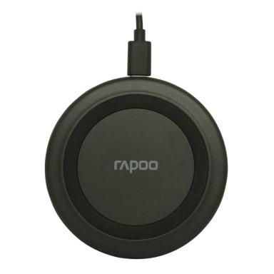 RAPOO Kabelloses QI-Ladepad "XC110", Schwarz, 10W