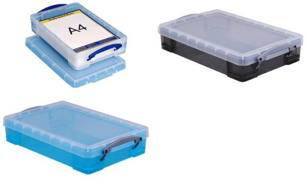 Really Useful Box Aufbewahrungsbox 4 Liter, transparent klar (24800449