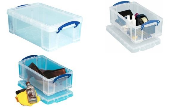Really Useful Box Aufbewahrungsbox 5 Liter, transparent (24839956)