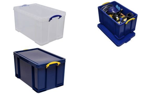 Really Useful Box Aufbewahrungsbox 84 Liter, vollfarbig blau (24839924
