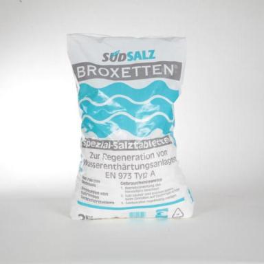 Regeneriersalz-Tabletten | 25 kg für Wasserenthärtungsanlagen (Ionenaustauschanlagen) EN 973 Typ A