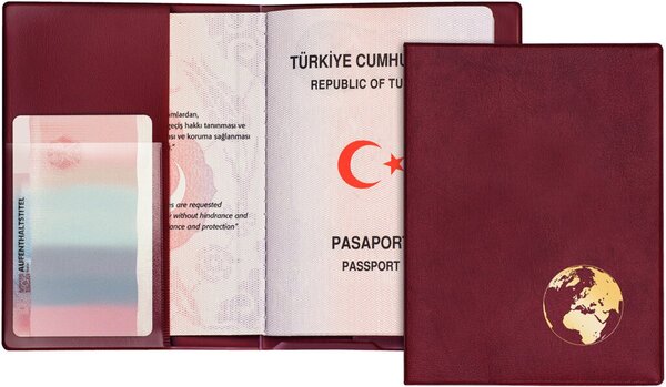 Reisepass-Schutzhülle Document Safe aus PVC und Spezialfolie, 100x135 mm